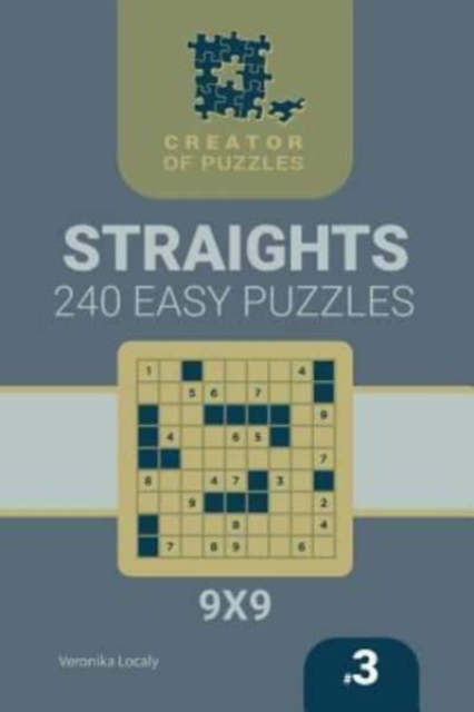 Creator of puzzles - Straights 240 Easy (Volume 3), Paperback / softback Book