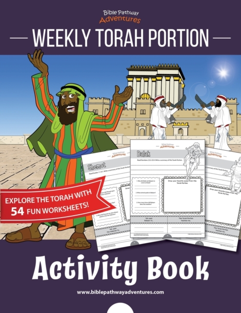 Weekly Torah Portion Activity Book, Paperback / softback Book