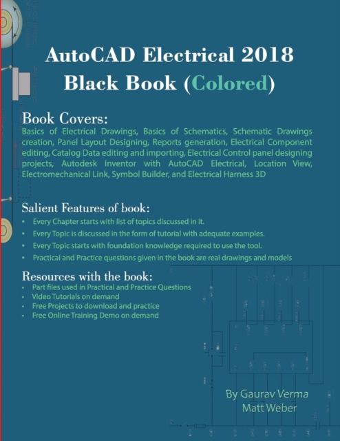AutoCAD Electrical 2018 Black Book (Colored), Paperback / softback Book