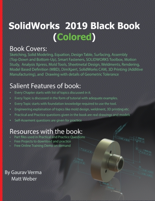 Solidworks 2019 Black Book (Colored), Paperback / softback Book