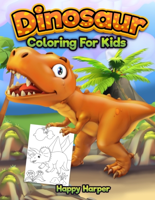 Dinosaur Coloring Book, Paperback / softback Book