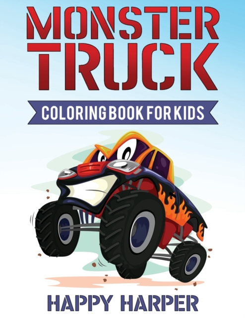 Monster Truck Coloring Book, Paperback / softback Book