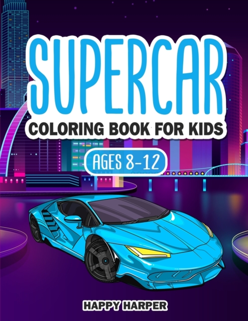 Supercar Coloring Book, Paperback / softback Book