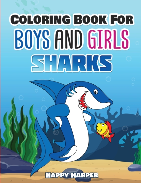 Shark Coloring Book, Paperback / softback Book