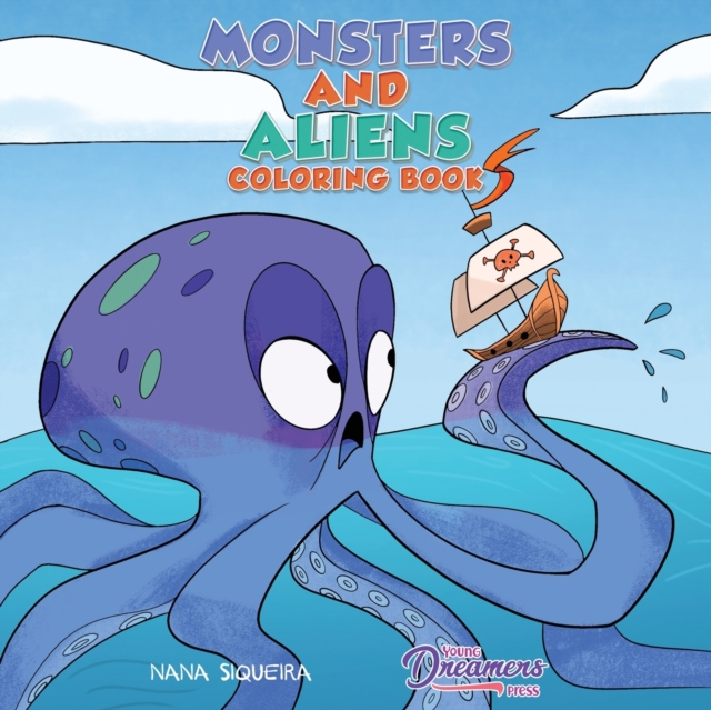Monsters and Aliens Coloring Book : For Kids Ages 4-8, Paperback / softback Book