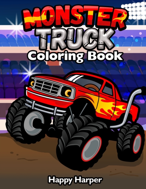Monster Truck Coloring, Paperback / softback Book