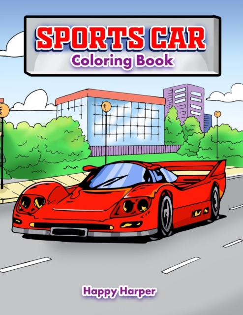 Sportscar Coloring, Paperback / softback Book