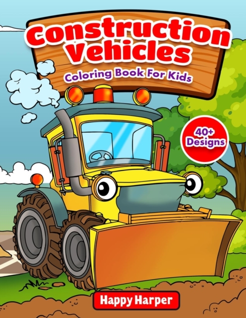 Construction Vehicles Coloring Book, Paperback / softback Book