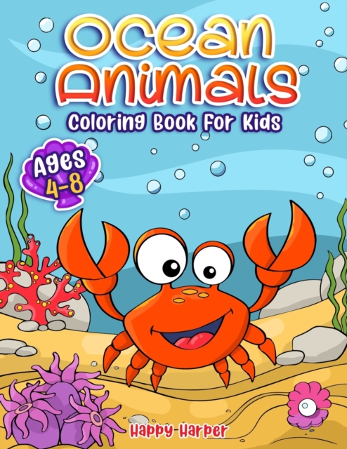 Ocean Animals Coloring Book, Paperback / softback Book