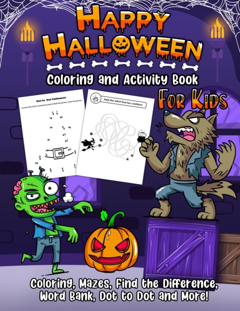 Coloring and Activity Book - Halloween Edition, Paperback / softback Book
