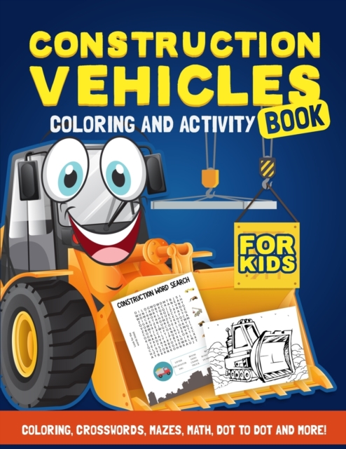 Construction Vehicles Activity Book, Paperback / softback Book