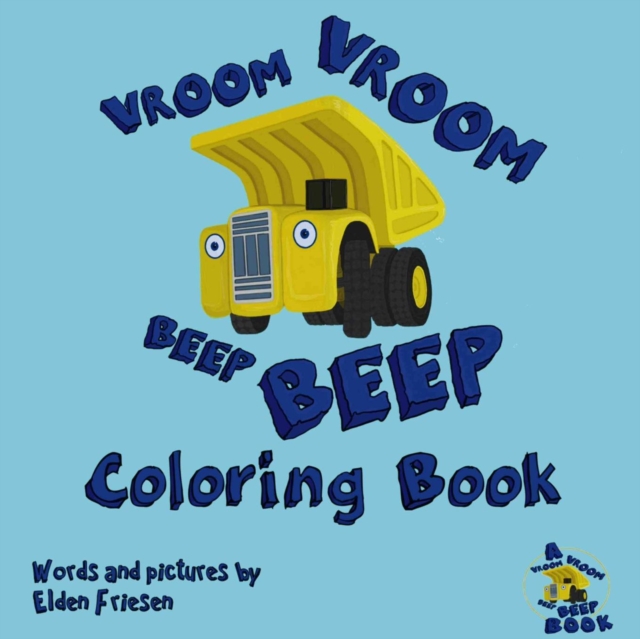 Vroom Vroom Beep Beep Coloring Book, Paperback / softback Book