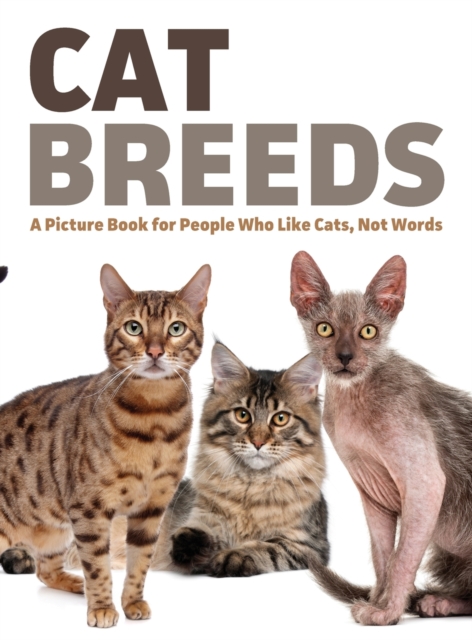 Cat Breeds : A Picture Book for People Who Like Cats, Not Words, Hardback Book