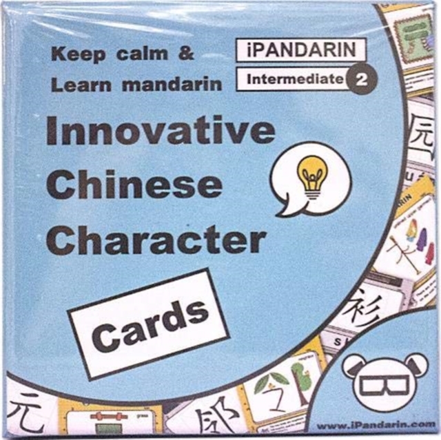 iPandarin Innovation Mandarin Chinese Character Flashcards Cards - Intermediate 2 / HSK 2-3 - 102 Cards, Hardback Book