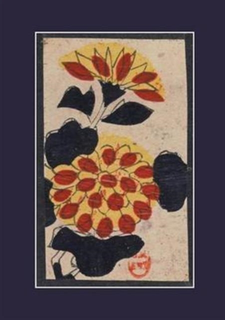 Carnet Blanc, Fleurs Jaunes, Japon 19e, Paperback / softback Book
