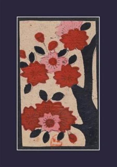 Carnet Blanc, Fleurs de Cerisier, Japon 19e, Paperback / softback Book