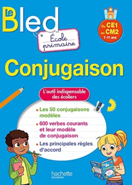 BLED Conjugaison Ecole primaire Du CE1 au CM2, Hardback Book