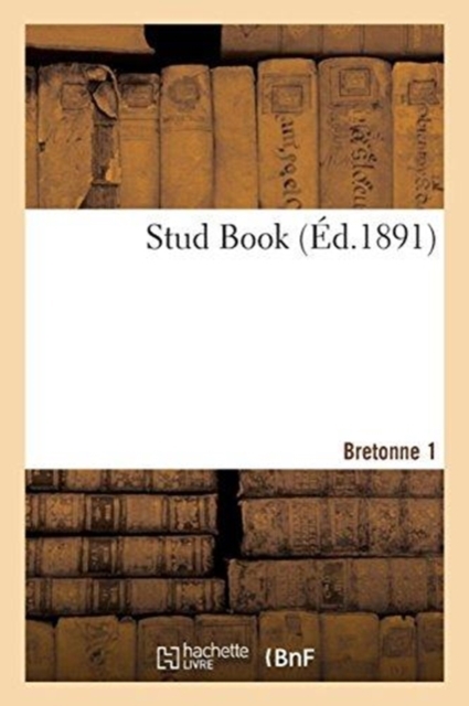 Stud Book. Bretonne 1, Paperback / softback Book