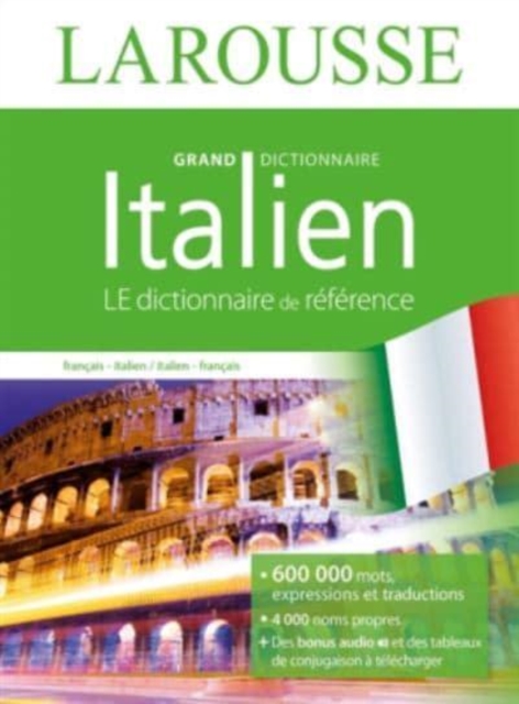 Grand Dictionnaire Larousse Francais-Italien/Italien-Francais, Hardback Book