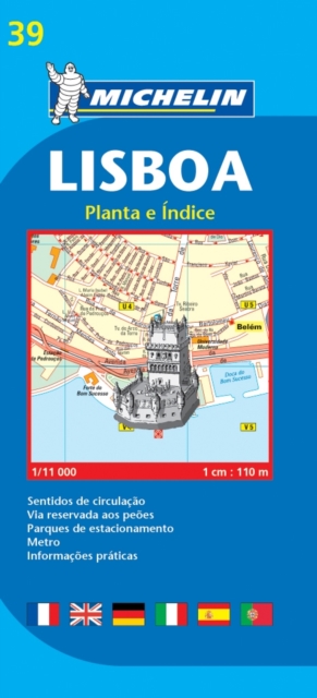 Lisbon Plan, Sheet map, folded Book