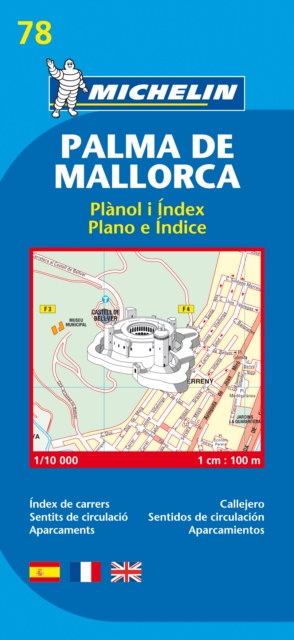 Palma de Mallorca - Michelin City Plan 78 : City Plans, Sheet map Book