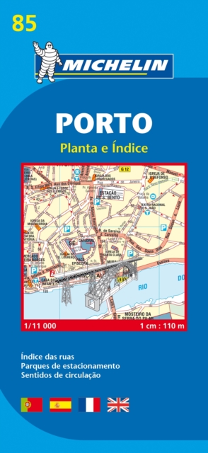 Porto City Plan, Sheet map, folded Book