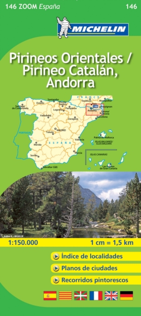 Pirineos Orientales, Sheet map, folded Book