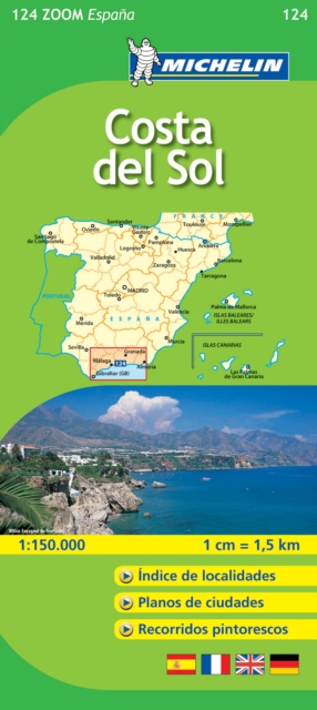Costa Del Sol, Sheet map, folded Book