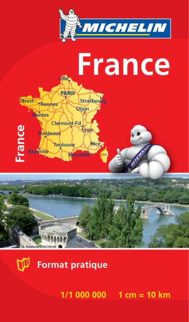 France - Michelin Mini Map 8721 : Map, Sheet map, folded Book