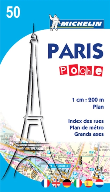 Paris Plan Poche, Sheet map, folded Book