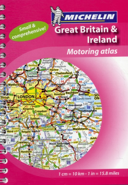 Mini Atlas GB & Ireland, Spiral bound Book