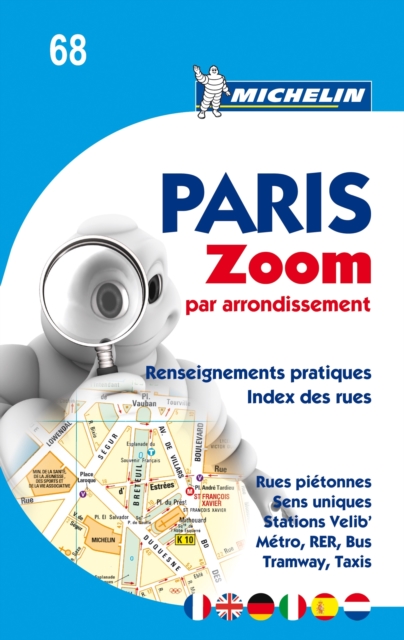 Paris Par Arrondissement - Zoomed City Plan, Paperback Book