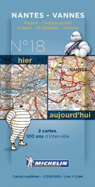 Nantes - Angers Centenary Maps, Sheet map, folded Book