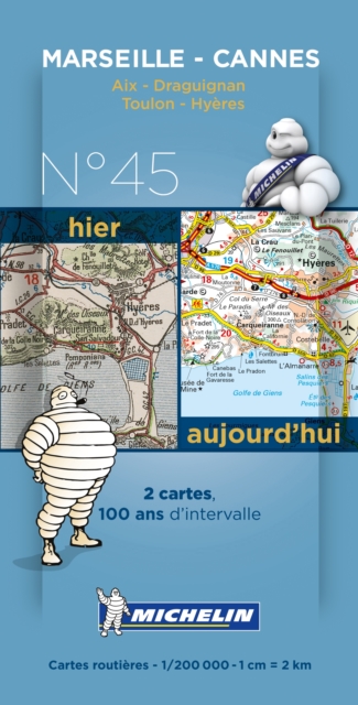 Marseille - Cannes Centenary Maps, Sheet map, folded Book