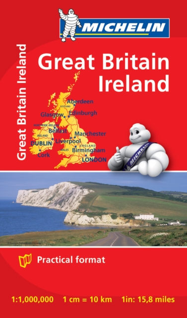 Great Britain & Ireland - Michelin Mini Map 8713 : Map, Sheet map, folded Book