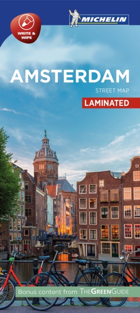 Amsterdam - Michelin City Map 9210 : Laminated City Plan, Sheet map, folded Book