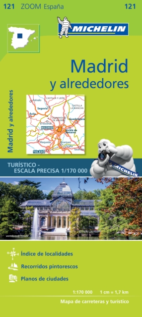 Madrid y alrededores - Zoom Map 121 : Map, Sheet map, folded Book