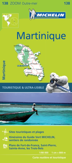 Martinique - Zoom Map 138 : Map, Sheet map, folded Book