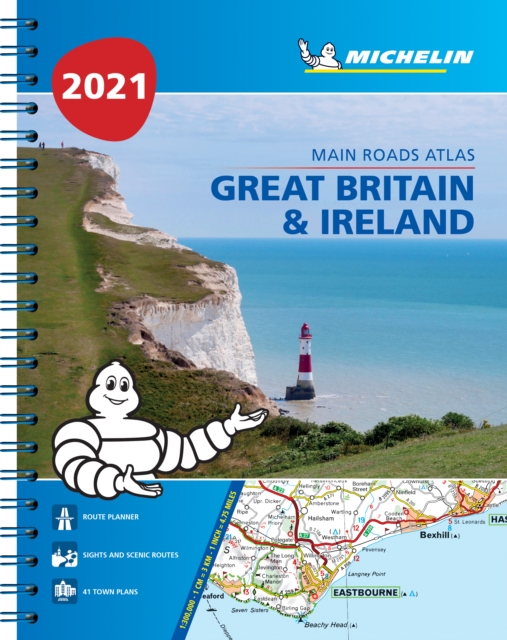 Great Britain & Ireland 2021 - Mains Roads Atlas (A4-Spiral) : Tourist & Motoring Atlas A4 spiral, Spiral bound Book