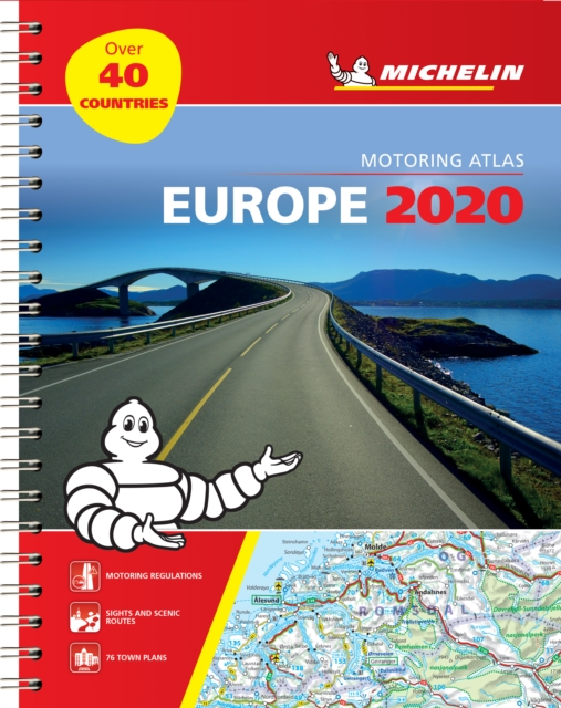 Europe 2020 - Tourist and Motoring Atlas (A4-Spiral) : Tourist & Motoring Atlas A4 spiral, Spiral bound Book