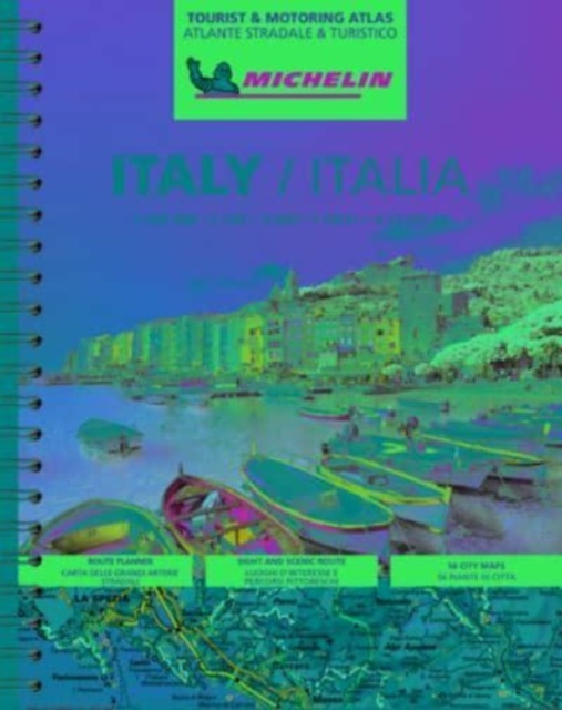 Italy - Tourist and Motoring Atlas (A4-Spiral) : Tourist & Motoring Atlas A4 spiral, Spiral bound Book