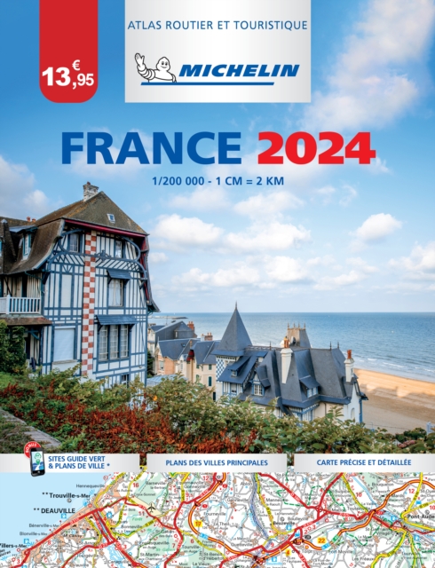 France Essential 2024 Tourist & Motoring Atlas, Spiral bound Book