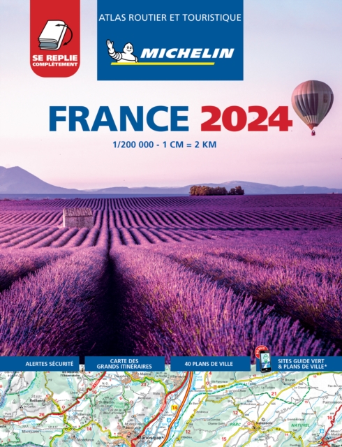 France 2024 - Tourist & Motoring Atlas Multi-flex, Paperback / softback Book