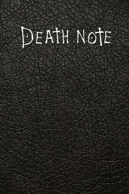 Death note Notebook with rules 6x9 : Death Note With Rules - Death Note Notebook inspired from the Death Note movie, Paperback / softback Book