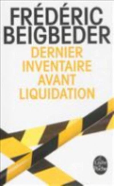 Dernier inventaire avant liquidation, Paperback / softback Book