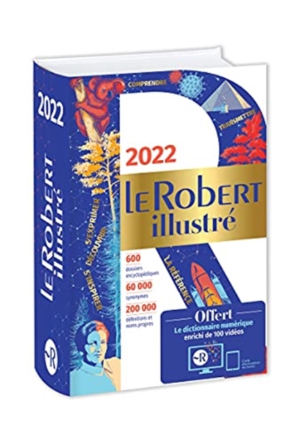Le Robert Illustre et son Dictionnaire en ligne 2022, Hardback Book