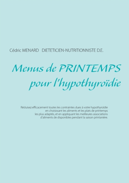 Menus de printemps pour l'hypothyroidie, Paperback / softback Book