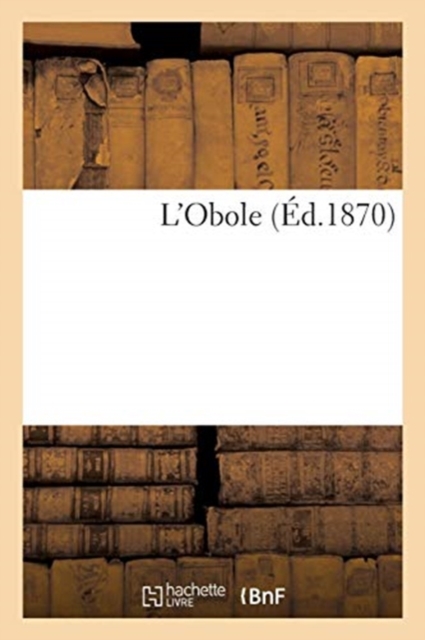 L'Obole, Paperback / softback Book