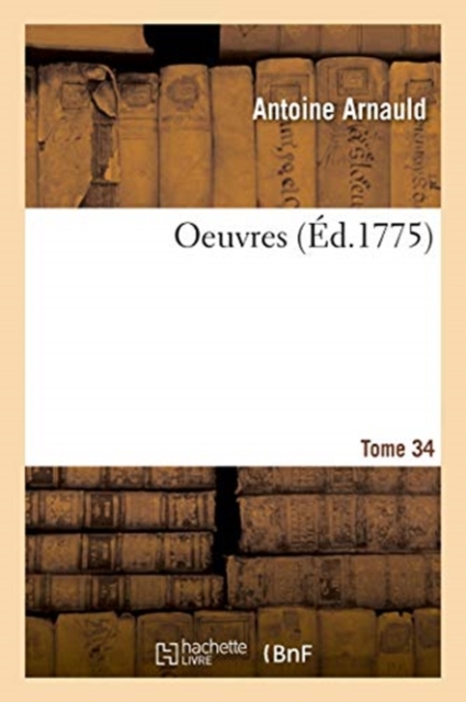 Oeuvres. Tome 34, Paperback / softback Book