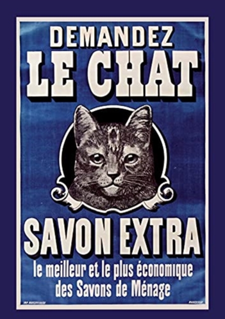 Carnet Blanc: Le Chat, Savon Extra, Affiche, 1895, Paperback / softback Book